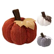 Pumpkin Decor Knit Pumpkins Seasonal Knitted Pumpkin Autumn Decorative Ornaments