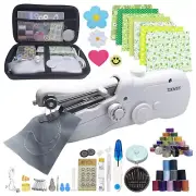 Handheld Sewing Machine, Mini Sewing Machine for Adults Quick Stitching, Port...