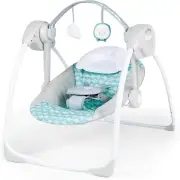 Ingenuity Ity by Swingity Swing Easy-Fold Portable Baby Swing, 0-9 Months up to