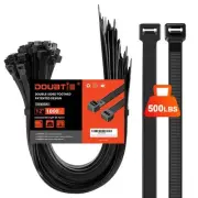 Heavy Duty Zip Ties 24 Inch, 500LBS Long Zip Cable Ties, Durable Cable Ties W...