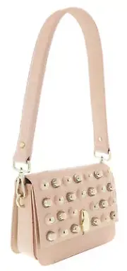 Roberto Cavalli Class Milano Rmx 0 Nude Medium Shoulder Bag