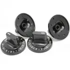 Genuine Whirlpool 12200035 Cooktop Knob Kit (4) 1658 7-3272 7-3662 7-4844 703...
