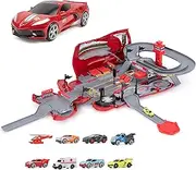 Micro Machines Corvette Raceway Transforming Corvette into Raceway Playset - Toy Cars for Kids and Collectors - Collect Them All, MMW0219