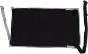 Airplane Seat Extender for Kids,Toddler Airplane Bed Toddler Travel Bed,Portable Kids Airplane Footrest,Canvas Airplane Footrest Hammock for Train Airplane Car (Black)