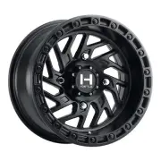 15x8 Hostile UTV H116 Jigsaw Asphalt (Satin Black) Wheel 4x137 (0mm)