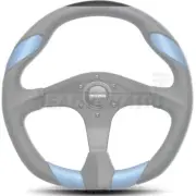 Fits MOMO Quark Steering Wheel Polyurethane Blue Insert QRK35BK0BU