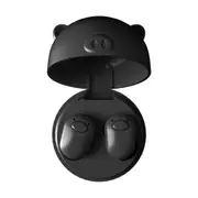Lovely Pig Tws Earbuds V5.0 True Wireless Bluetooth Headset Mini Earphone Black
