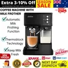 Coffee Machine with Milk Frother Espresso Cappuccino Cafe Barista NEW AU