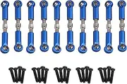 BQLZR RC Blue Servo Links Replacement for WL A979 K929 1:18 Off-Road Car Pack of 10