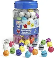 hand2mind Numberblocks Numberblob Counting Set, 120 Math Counters for Kids, Color Sorting Toys, Preschool Learning Activities, Number Toys, Math School Supplies, Educational Toys for 3+ Year Old