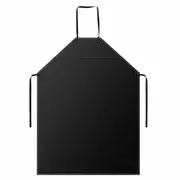 Black Kitchen PVC Apron Heavy Duty