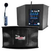 5Core Voice Amplifier 200W Active Portable PA Speaker System w/ Lavalier Mic