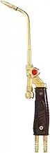 Veemoon Welding Torch Adjustable Knob Soldering Torch Head Self Ignition Torch with Swirl Flame for Welding Brazing and Air Conditioning Repair