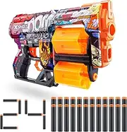 X-Shot 36552A Skins Dread, Boom, Foam Blaster (24 Darts)
