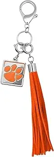 NCAA Clemson Tigers Tassel Purse Charm