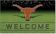 FANMATS 19994 Texas Longhorns Crumb Rubber Outdoor Door Mat - 18in. x 30in.