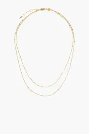 DOUBLE CHAIN NECKLACE
