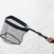 Folding Fishing Net Telescopic Pole Freshwater Saltwater Fishing Tools