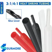 3:1/4:1 Heat Shrink Tubing Adhesive Lined Shrink Wrap Sleeve Moisture-Resistant