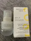Beekman 1802 Milk Primer SPF 35 Weightless Pore Perfecting 1 oz EXP 1/25 NEW NWB
