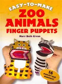 在飛比找三民網路書店優惠-Easy to Make Zoo Animals Finge