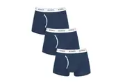 3 x Mens Bonds Guyfront Trunks Underwear Undies Navy/White