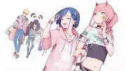 Anime darling in the franxx zero two code016 ichigo Playmat Gaming Mat Desk