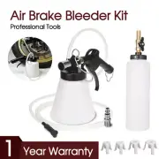 1L Air Brake Bleeder Clutch Vacuum Bleeding Extractor Fluid Fill Adapter Kit Set
