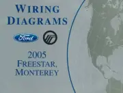 2005 Ford Freestar Mercury Monterey Wiring Diagrams Schematics Book