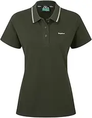 [Ridgeline] Womens Kilworth Polo Shirt Deep Forest Small