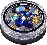 DIY Nail Art Rhinestones Mixed Hz Set Crystal Jewelry Beads Add Shine to Your Nails