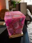 Agate Stone Lamp Unique Handmade Decorative Lamp For Stylish Bedroom & Hotel Dec
