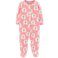 在飛比找蝦皮購物優惠-Carter's 女嬰 粉紅大象睡衣- 9個月🐣👶🐣...