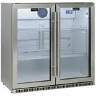 Schmick Alfresco Two Door Bar Fridge with Heated Glass SK190-SS