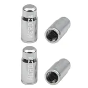 Long Lasting Aluminum Alloy Bicycle Valve Cap 4pcs SchraderPresta Valve
