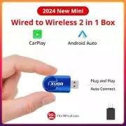 NEW Wireless Apple Carplay Android Auto Wireless Adapter Smart USB 2024