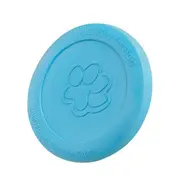 West Paw Zisc Flying Disc Fetch Dog Toy Blue