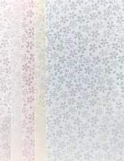 [Amazon.co.jp Exclusive] Washi Kawasumi Kirazome Washi Metal Seal, 3.5 x 7.3 inches (9 x 18.5 cm), Envelope Shaped Bags, Small Cherry Blossom Pattern, 3 Sheets of 5 Colors, Total of 15 Sheets
