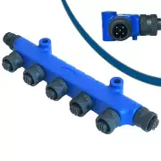 NMEA 2000 Multi Tee T-Connector 5 Port for Lowrance Garmin Navico Simrad B&G