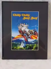 BROADWAY MUSICAL SHOW NYC PICTURE FRAMED CHITTY CHITTY BANG BANG