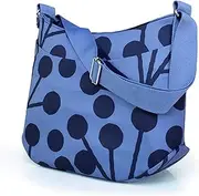 Cosatto Deluxe Baby Changing Bag - 2 Inner Pockets, Insulated Bottle Holder, Wipe Clean Change Mat, Keyholder & Adjustable Shoulder Strap (Lunaria)