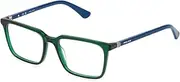 [Police] VK151 06WT Verde Scuro Lucido 50/16/135 Junior Glasses, 06wt Verde Scuro Lucido, 50/16/135