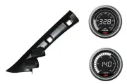 SAAS pillar pod oil pressure voltmeter gauges for Mitsubishi Triton MQ MR