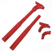 MSD Stock Spark Plug Tubes - Red, 8 Pack, MSD3476
