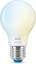WiZ Tunable White [E27 Edison Screw] Smart Connected WiFi Frosted Light Bulb. 60W Warm to Cool White Light, App Control for Home Indoor Lighting, Livingroom, Bedroom.