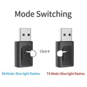 4-In-1 USB Bluetooth-Compatible Transmitter Receiver 5.0 TV Audio Transmitter