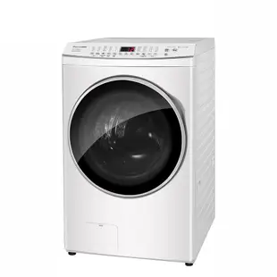 【Panasonic 國際牌】 15KG 變頻溫水洗脫烘滾筒洗衣機 冰鑽白 NA-V150MDH-W