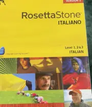 Rosetta Stone Italian Level 1-2-3 V3 by Rosetta Stone Staff (2007, Mixed Media)