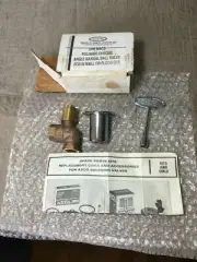 HPC - Hearth MACB 1/2" WALL/FLOOR Angled Fireplace, Fire Pit Key Ball Valve Kit
