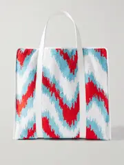 [Missoni] Missoni - Canvas-trimmed Terry-jacquard Tote - White - One size One size White